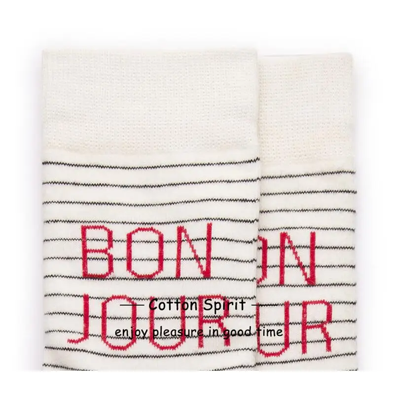 Women Men Solid Striped Cotton Sport Socks Ankle Sock Unisex Ivory Base Slim Stripes Short Winter Socks 5 pairs/ lot AL188SC