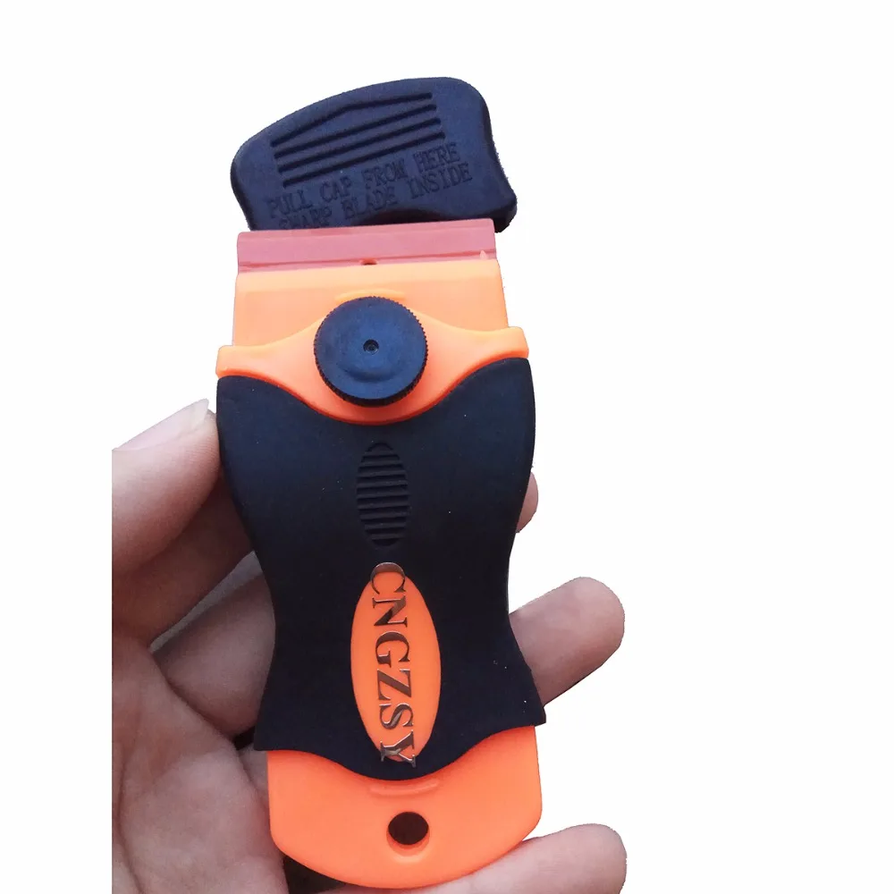 Автомобильная наклейка скребок для бритвы 10 шт. пластиковые лезвия виниловая