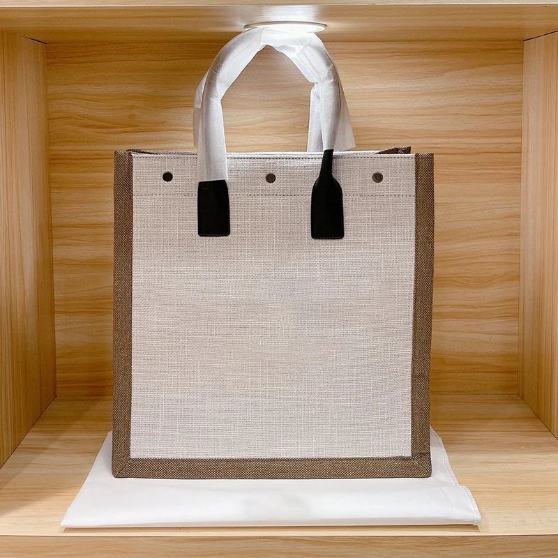 

2021 Trendy Embroidery Book Tote for Women High Quality Famous Brand Handbags Lady Luxury Purse Canvas Shopping Bag high quality