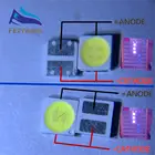 100 шт. 3030 подсветка высокой мощности светодиодные двойные чипы 1 Вт 1,5 Вт 2 Вт 3 в-3.6 в 6 в lextar JUFEI AOT Холодный белый Телевизор PT30A66