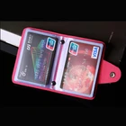 YAMBUTO 2021 многофункциональный кошелек 24 бита Кнопка кредитные, держатель для карт, сумочка для денег, туфли из мягкой кожи для мужчин и женщин на каждый день, карман для удостоверения личности