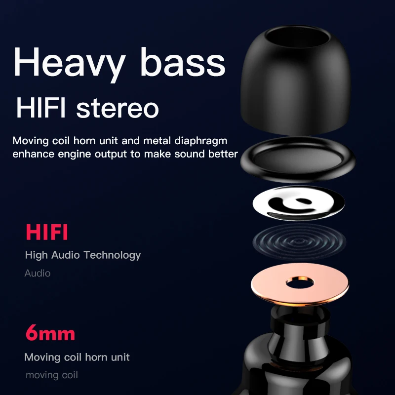 Q32S Bluetooth наушники 5 0 Handsfree Беспроводные спортивные 3D стерео водонепроницаемые