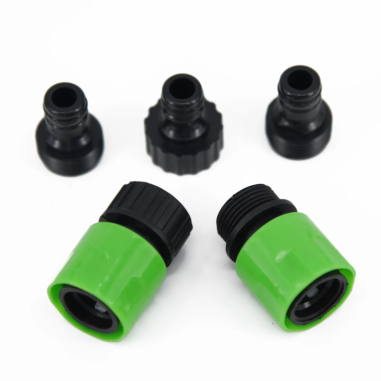 

5x Garden Hose Quick Connect Plastic Hose Tap Adapter Connector 3/4 inch Hoses