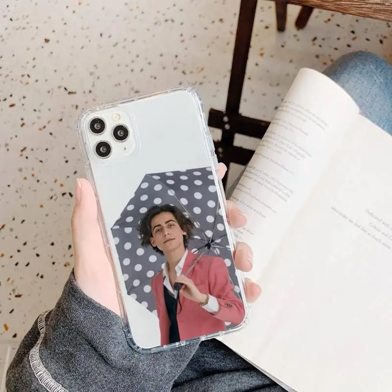 

Cartoon The Umbrella Academy Clear Phone Case Transparent for iPhone 11 12 mini pro XS MAX 8 7 6 6S Plus X 5S SE 2020 XR