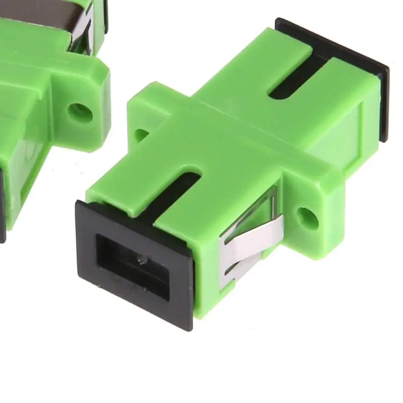 200pcs NEW Hot LANGZHI Split Telecom Grade SC/APC Optical Fiber Connector Adapter Coupler Flange Special TO LSZH | Мобильные