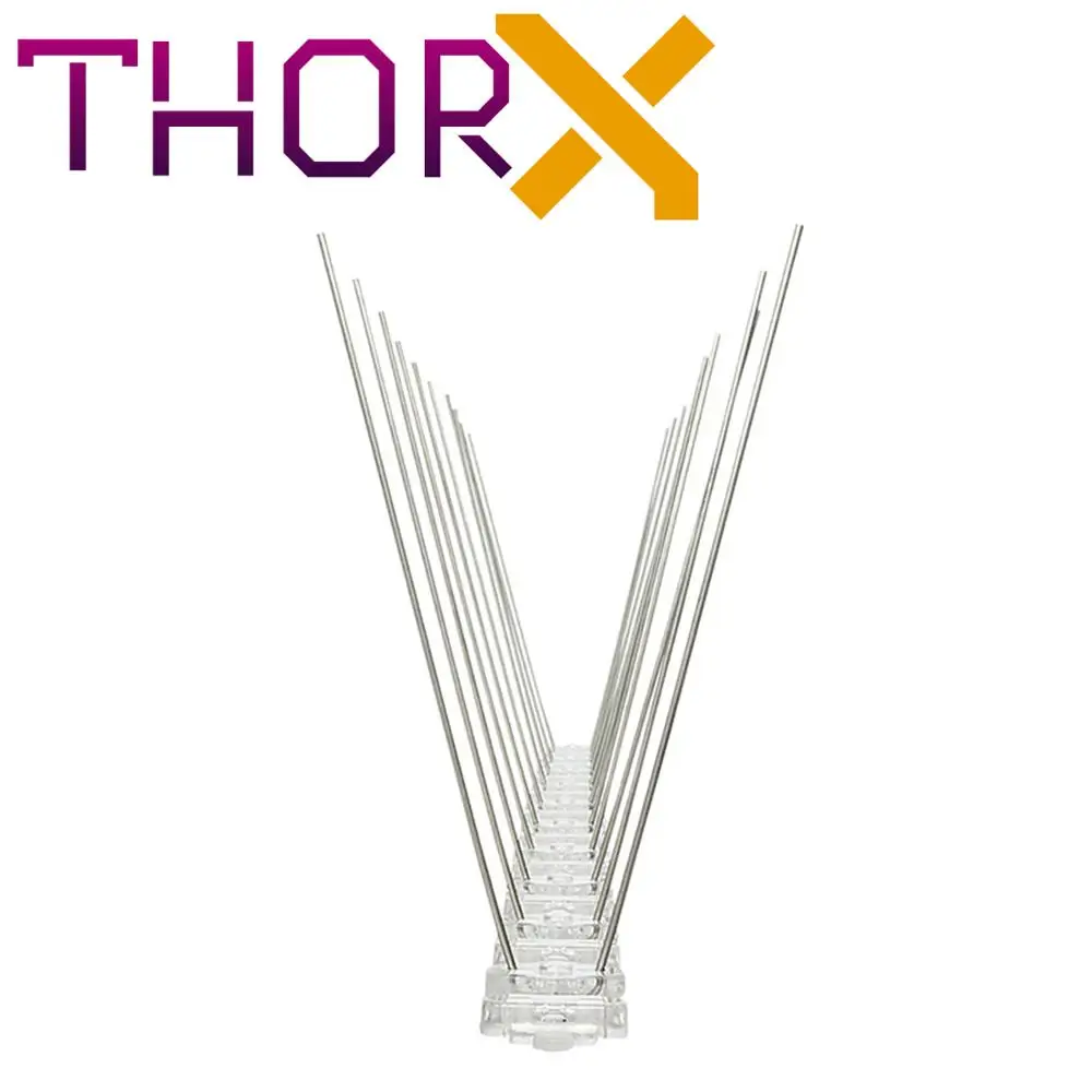 MH-02-TP 2 ряда голубь птица шипы на Поликарбонат база-высокое качество решение для