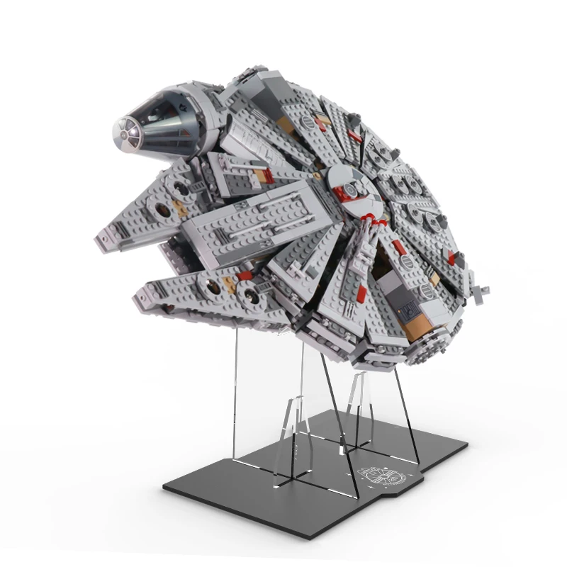 Акриловая подставка для дисплея совместимая с моделями 75257 75105 Millennium Star Space Falcon Wars