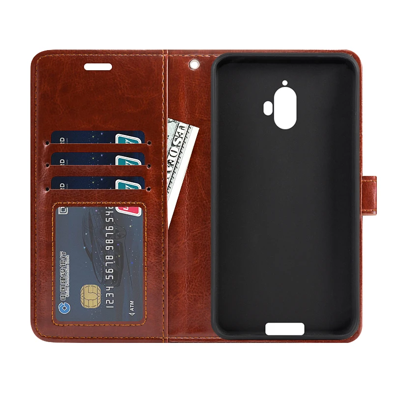 PU Leather Flip Case For Blackview BV5900 Card Holder Silicone Photo Frame Wallet Cover Business | Мобильные телефоны и