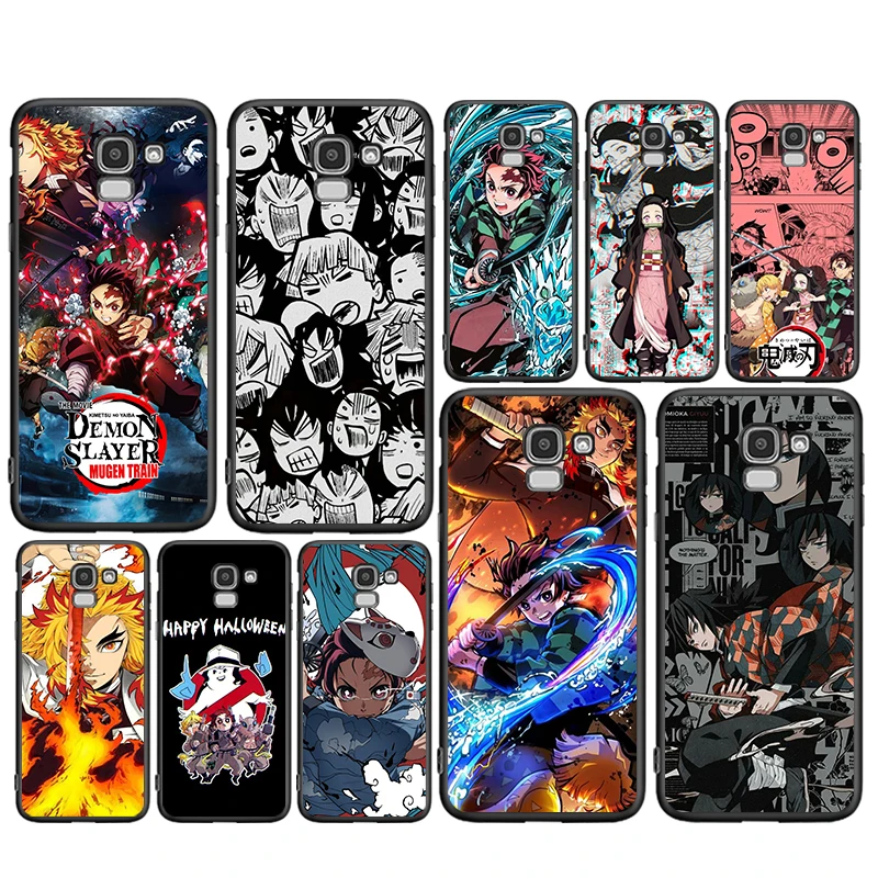 

Anime Demon Slayer Cute For Samsung J8 J7 Duo J730 J6 J5 J530 J4 J3 J330 J2 Core Star Prime 2018 EU Plus Soft TPU Phone Case