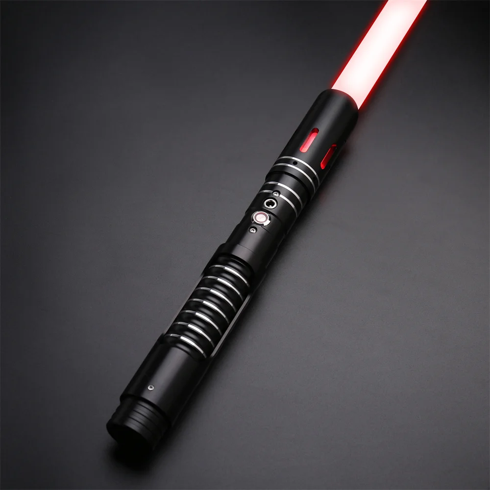 

TXQ RGB Lightsaber Dueling FOC And Blaster Metal Hilt 12 Colors 6 Set Soundfonts Toys Juguetes Cosplay Gift Laser Light Saber