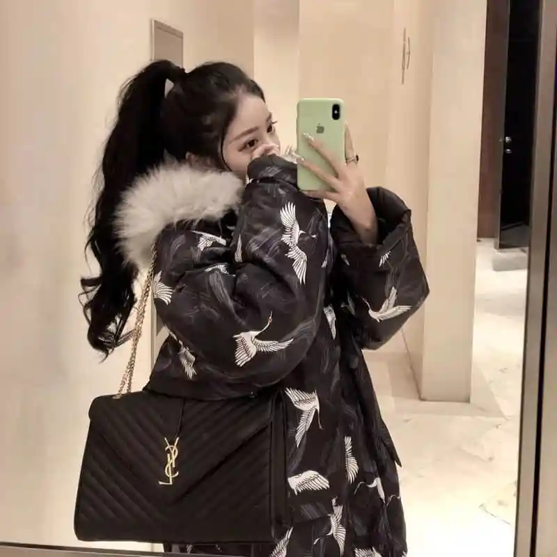 NiceMix Женская зимняя обувь Толстая Теплая стеганая хлопковая куртка женская с