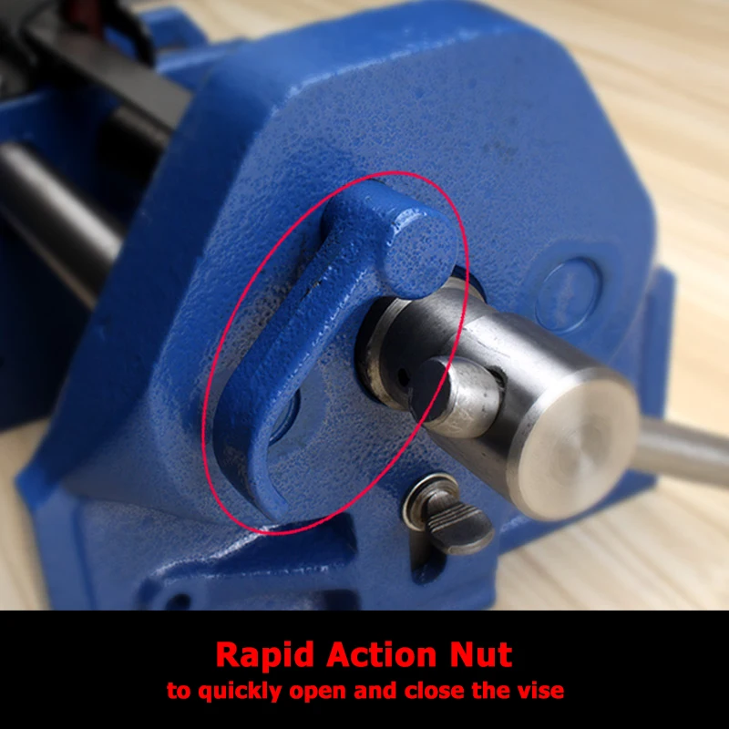 9 дюймовый Quick Release тиски для деревообработки сверхмощный чугунные быстрого