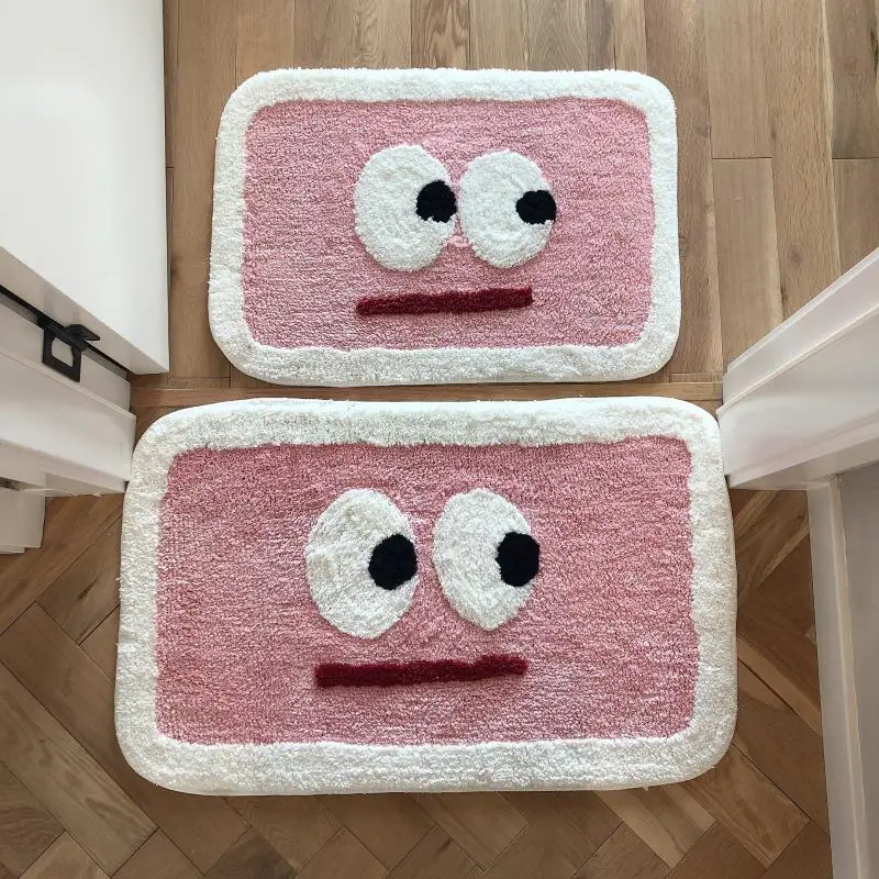 Коврик нескользящий мультяшный милый коврик для пола ванной подходит коридора