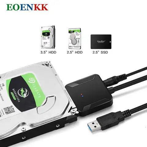 Sata к USB 3,0 адаптер USB SATA кабель до 6 Гбит/с Поддержка 2,5 или 3,5 дюйма внешний SSD HDD 22 Pin SATA3 кабель для жесткого диска