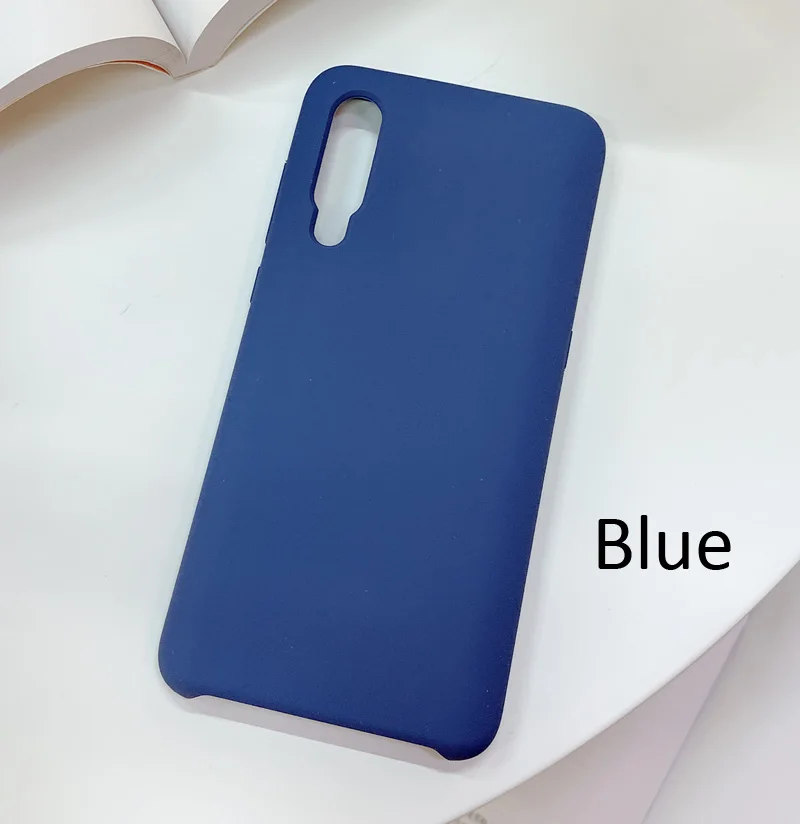 Blue Жидкий силиконовый чехол для Xiao mi 9 mi 9 SE Pro мягкий гелевый резиновый чехол высокого качества - Цвет: Blue