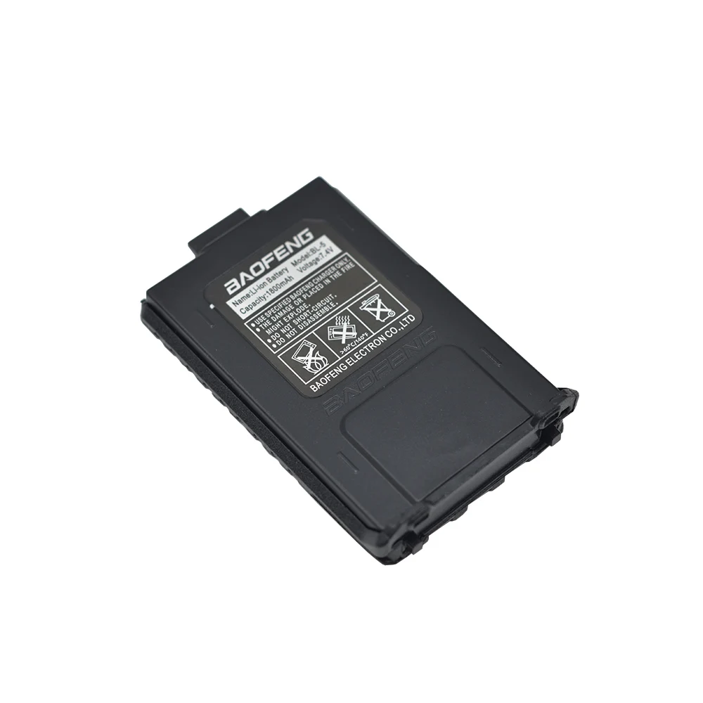 10 шт. BAOFENG UV-5R BL-5 7 4 В 1800 мАч литий-ионный аккумулятор для Baofeng Walkie Talkie серии