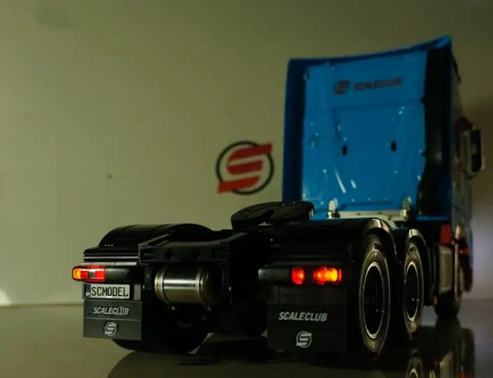 Светодиодные фонари декоративные для 1/14 RC Tamiya R620 R470 R730 MAN TGX BENZ 1851 3363 VOLVO Hino 700 V8 тягач 6x4 грузовик