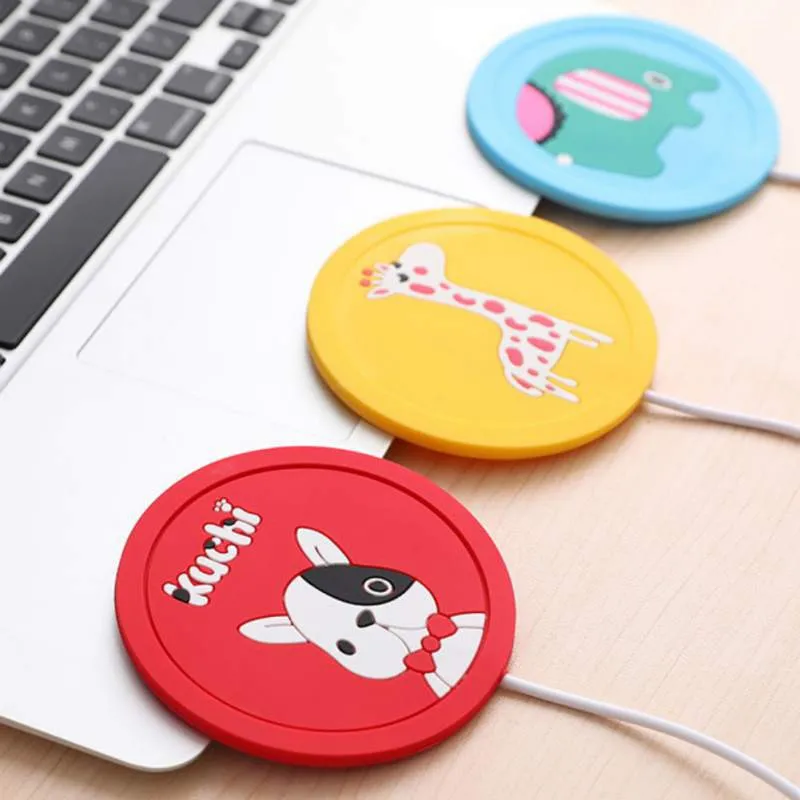 Коврик с USB зарядкой термомат электрическое отопление подстаканник для офисных