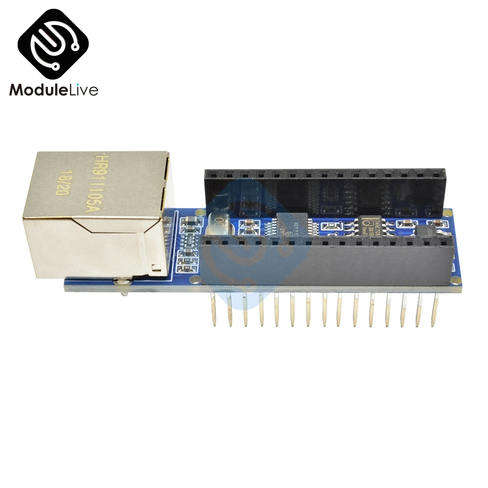 Щит Ethernet Nano V3 ENC28J60 микрочип HR911105A Модуль платы веб-сервера для Arduino 3 0 | Инструменты