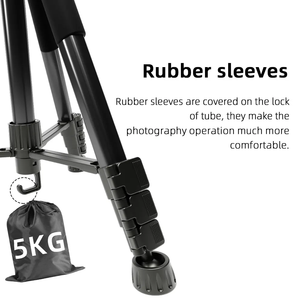 Профессиональный портативный алюминиевый штатив для камеры MountDog 70 дюймов Dslr