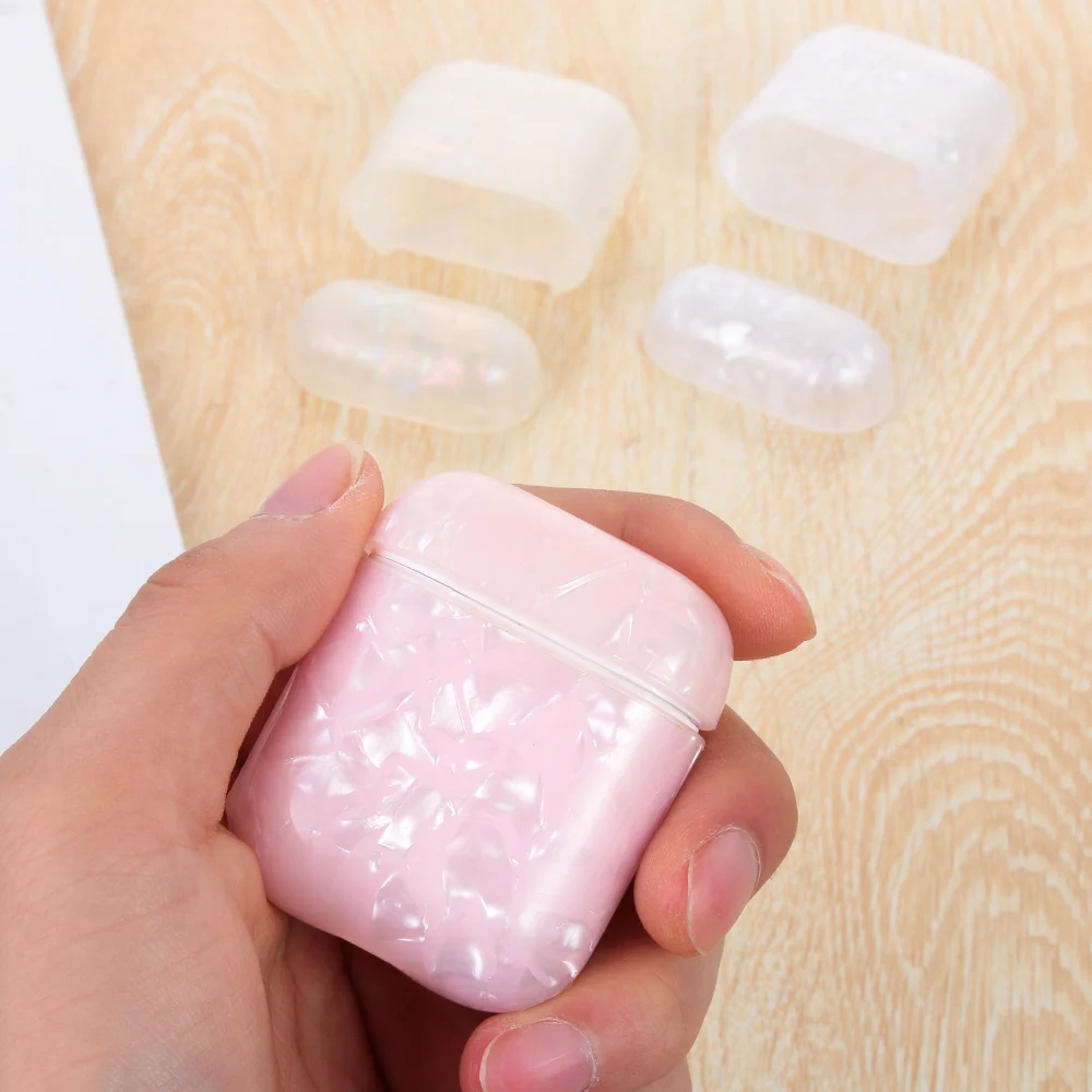 1 шт. чехол для Airpods мини наушники Пылезащитная наклейка чехол под мрамор оболочка кожа Bluetooth наушники защитные аксессуары