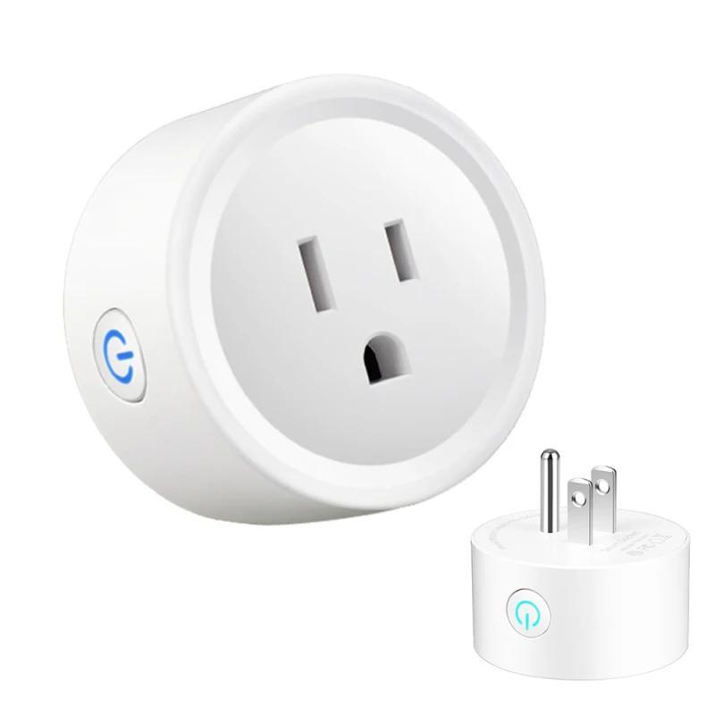 

WiFi Tuya Smart Plug Socket US 16A Adaptor Wireless Remote Control Power Energy Monitor Timer for Alexa Google Home Wholesale