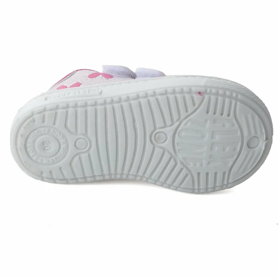 

Kids Sneakers Operates in 401 R 013 Anatomic Girl Linen Shoes Fuchsia