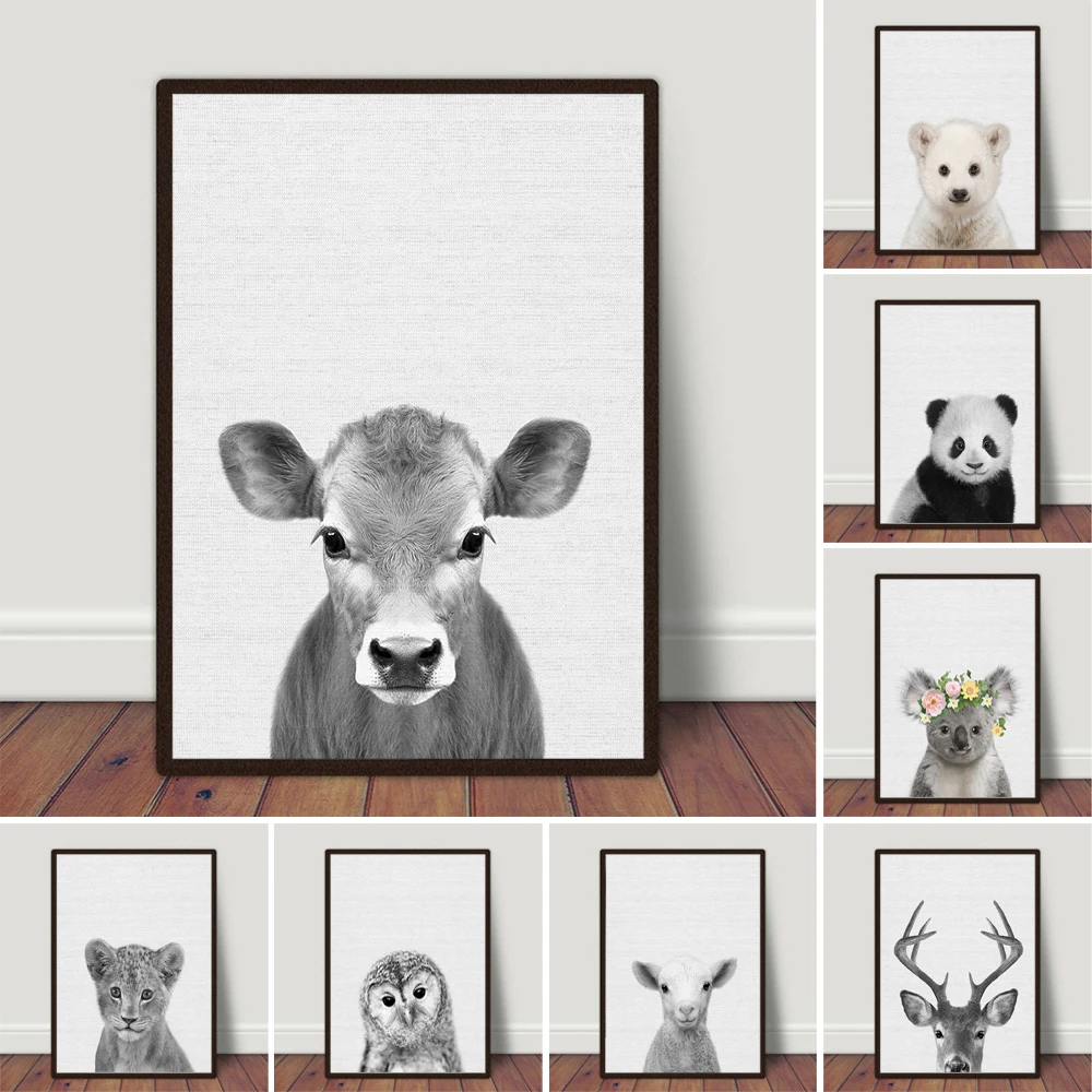 

Animal Printowl Printwoodlands Nurserynursery for Bedroom Home Decor