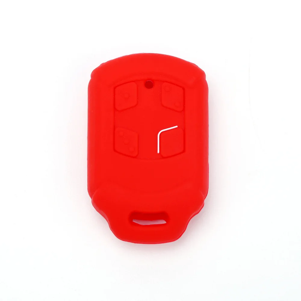 

4 Buttons Silicone Car Key Case Cover for Chevrolet Dacia Nova Auto FOB Key Shell Skin Protector