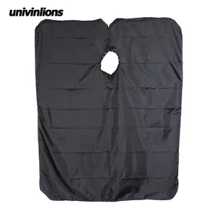 Univinlions 120*150 _ ткань для платья, черный шарф для стрижки волос, водонепроницаемая ткань для салона, Парикмахерская накидка