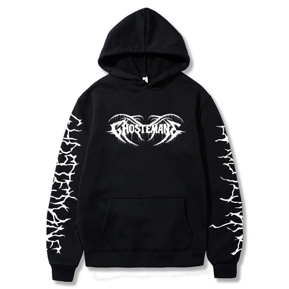 

Hip Hop Hoodie Ghostemane Rapper Hoodies Men's Fashion Oversized Sweatshirt Kids Hip Hop Clothing Unisex Women Sweatshirts Boy