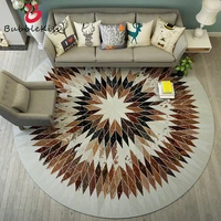 3d round carpet modern area rug for bedroom decor carpets for living room creative design area rugs for kids room home decor