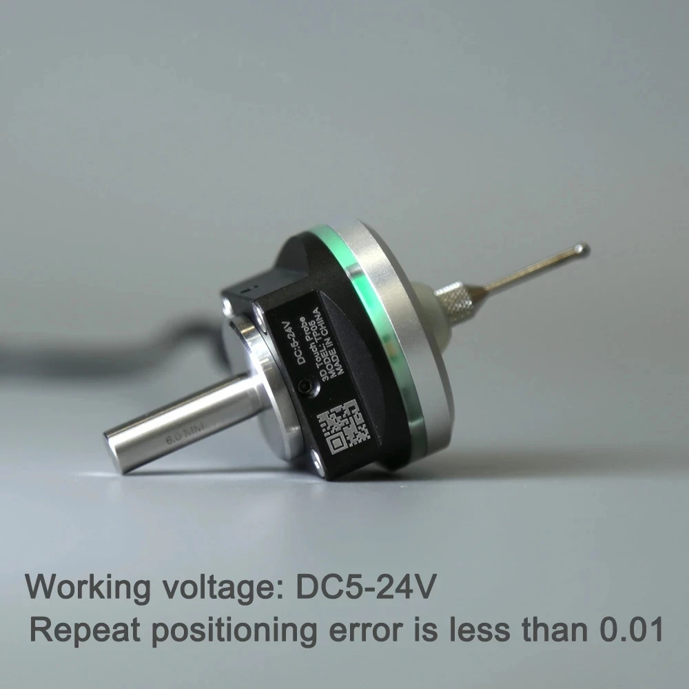 CNC latest V5 anti-roll 3D Touch Probe edge finder finds the center of the desktop CNC probe compatible with mach3 and grbl