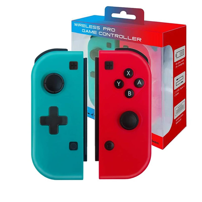 

Новинка! Беспроводной контроллер, левый и правый геймпад для Nintendo Switch NS Joy Game с рукояткой для Switch