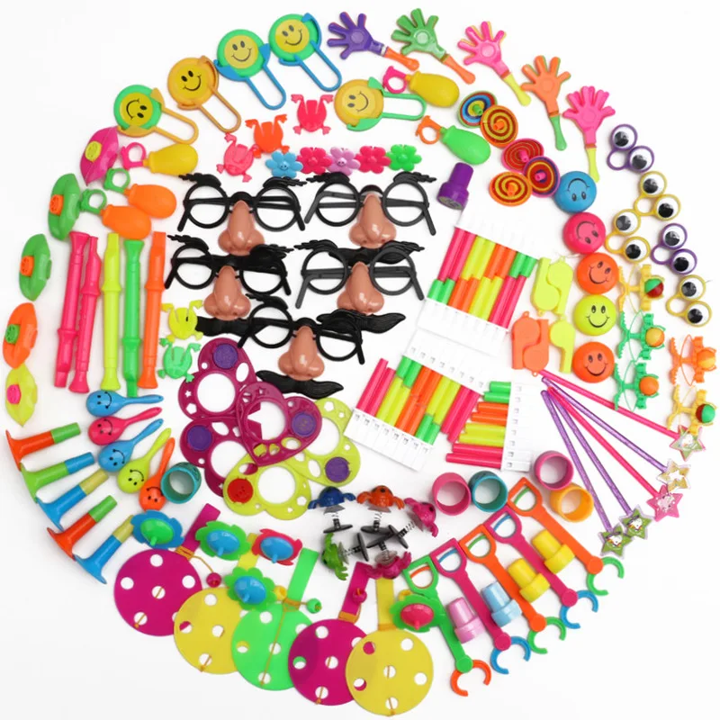 120 шт. набор небольших игрушек для детского праздника, подарков в классе и сокровищницы для детей