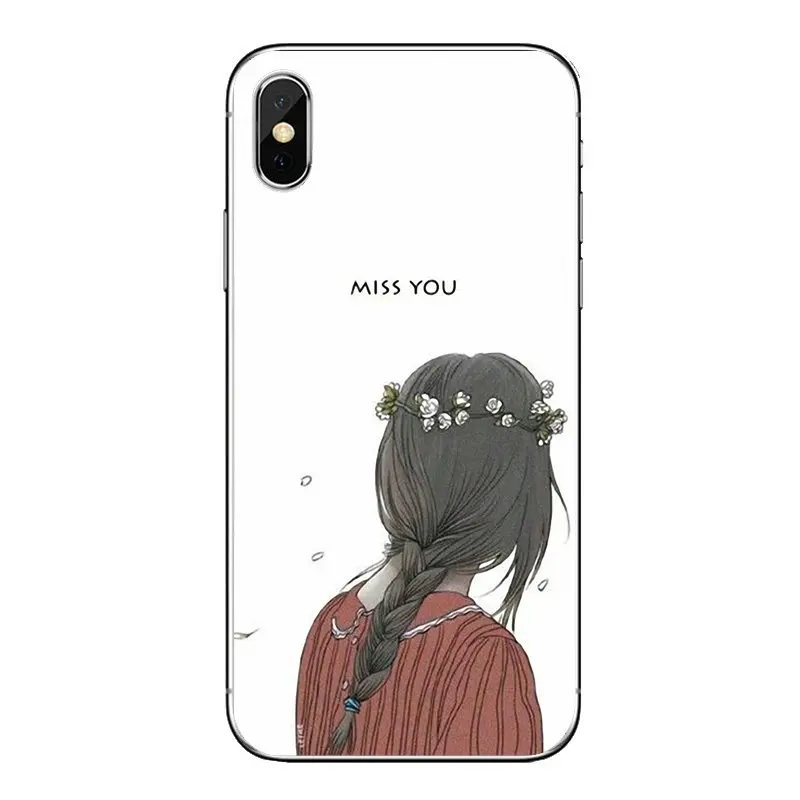 Чехол для мобильного телефона sony Xperia Z Z1 Z2 Z3 Z5 compact M2 M4 M5 E3 T3 XA Aqua LG G4 G5 G3 G2 Mini art Girl |