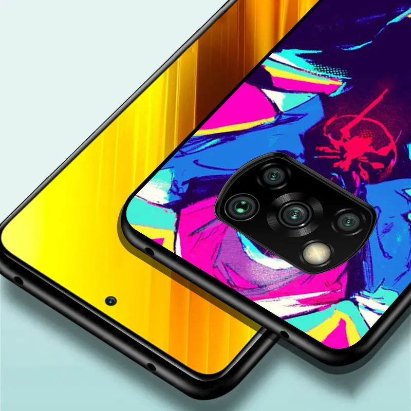 

Marvel spider man ART for xiaomi 5 5X 6 6X A1 A2 Poco F1 F2 X2 X3 M2 M3 C3 F3 NFC Lite Pro TPU Black Phone Case