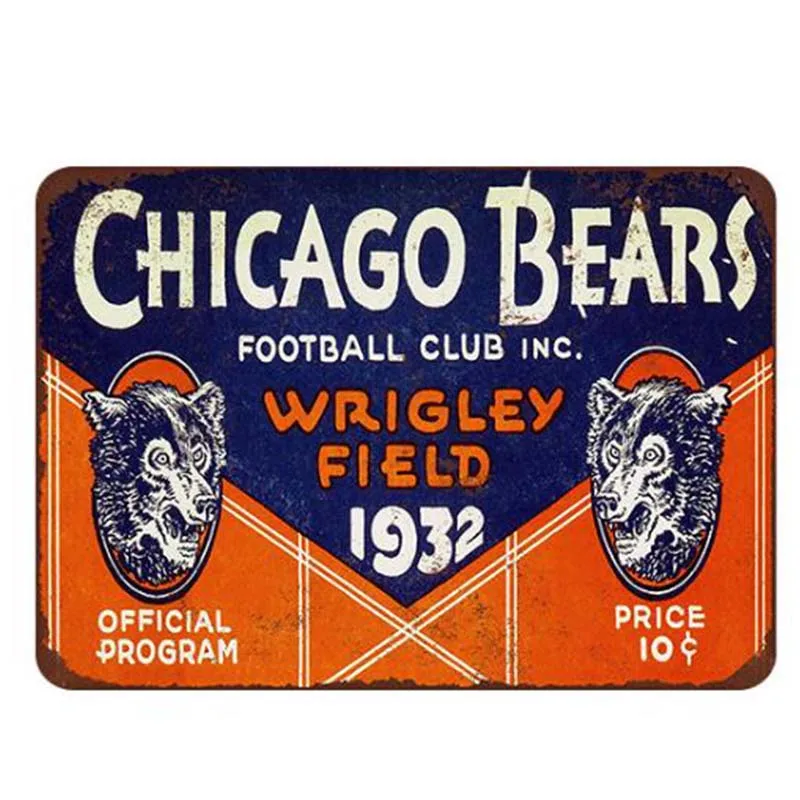 

Wild Animals Metal Poster Plaque Vintage Cartoon Metal Tin Sign Plate Wall Decor For Bar Cafe Club Home Iron Painting 20*30cm