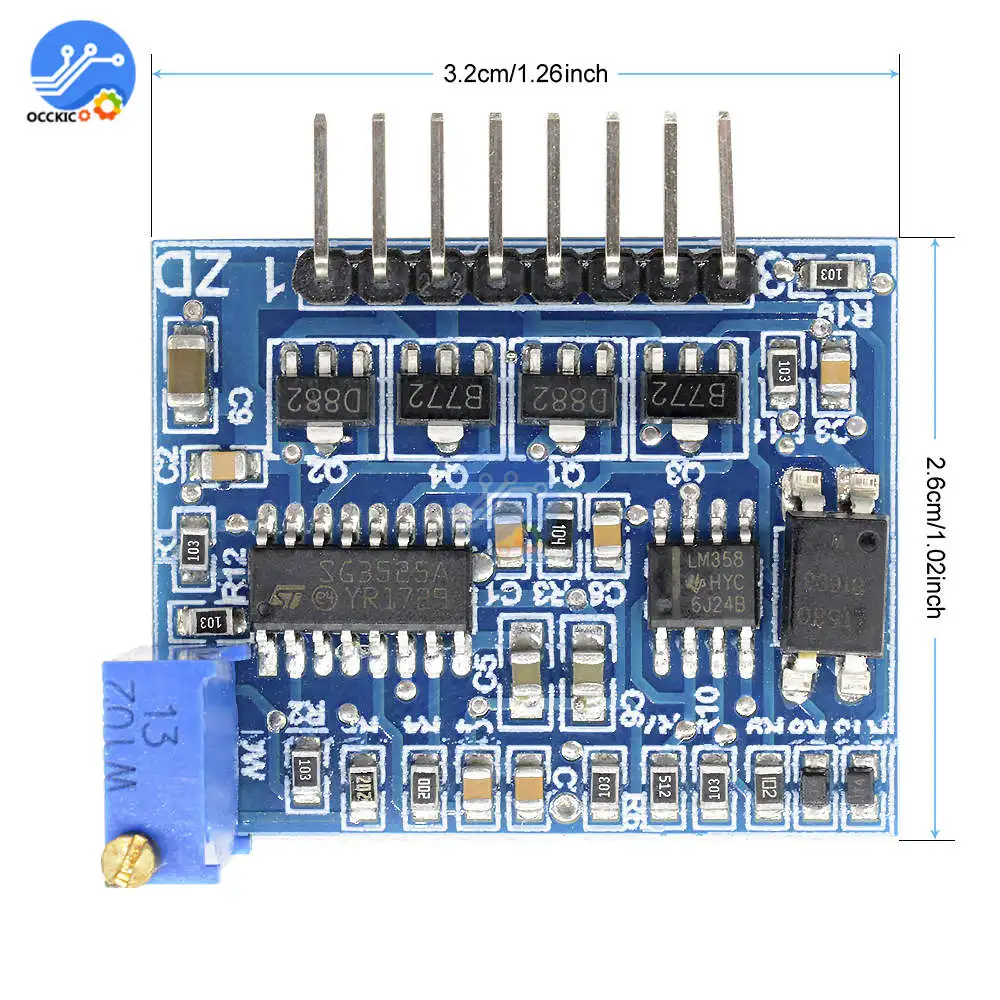 SG3525 LM358 инвертор драйвер платы с регулируемой частотой предусилитель приводной