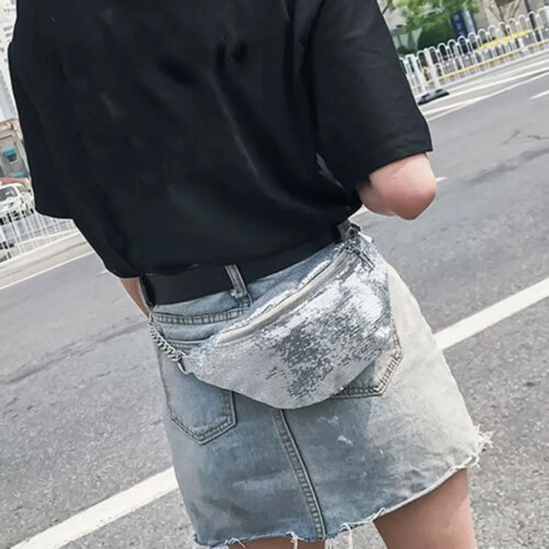 Местный склад брендовая модная женская сумка с блестками для путешествий