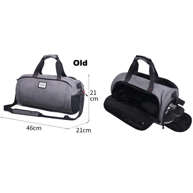 Waterproof Sports Gym Bag Women Men Bag Fitness Yoga Mat Tas For Training Men Gymtas Sac De Sport traveling handbags XA584wa