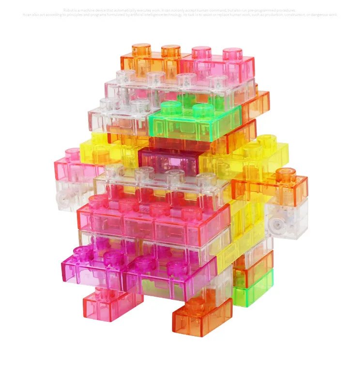 DIY Electronic Constructor LED Building Blocks Designer Kits Builder Discover Science Project Circuit Education | Игрушки и хобби