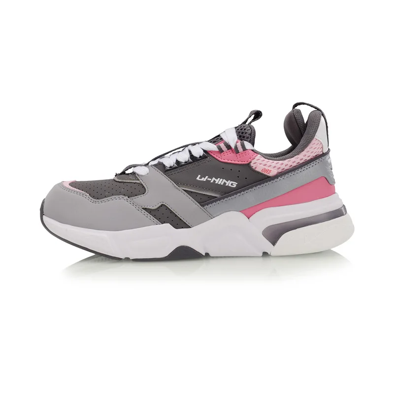 Li-Ning/Женская обувь; 001 R-1 стиль жизни; обувь в стиле ретро; удобная спортивная обувь для фитнеса; обувь для папы; кроссовки; AGCP082 YXB310 - Цвет: AGCP082-3H