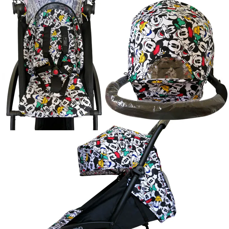 Детская коляска с капюшоном и матрасом для 175 Yoya Baby Throne из ткани Оксфорд сетчатыми