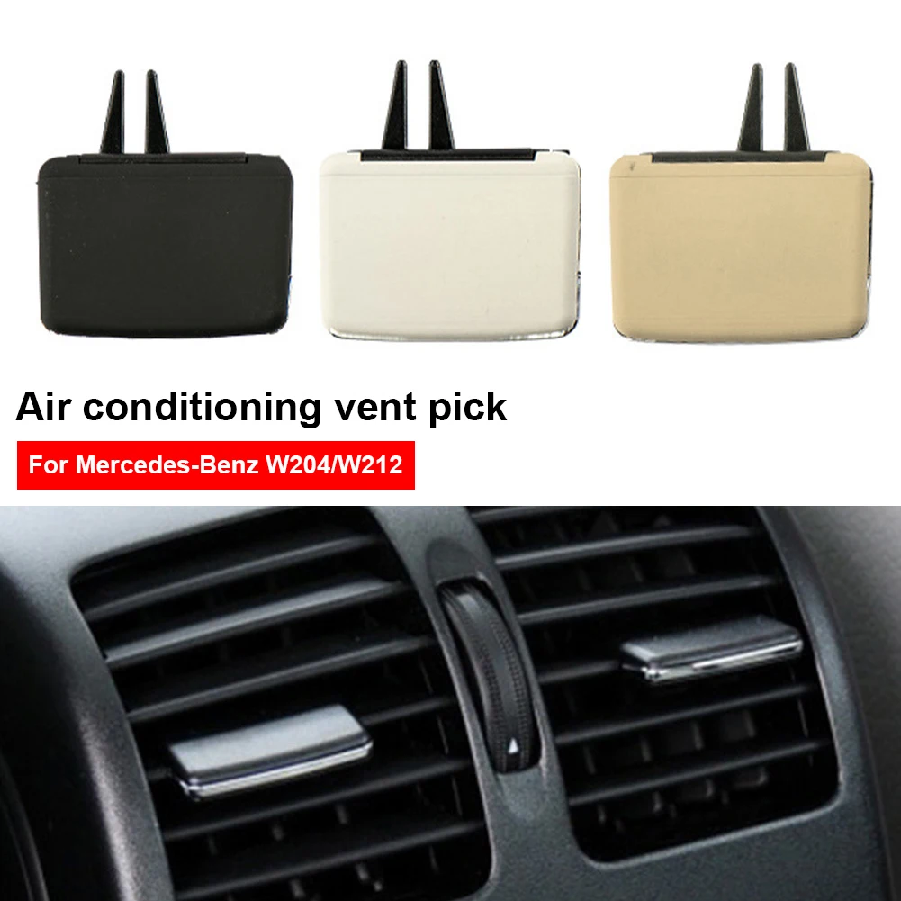 

Car Rear A/C Air Vent Outlet Tab Air Conditioning Leaf Adjust Clip Repair Kit for Mercedez Benz W204 W212 C E Class GLK Accessor