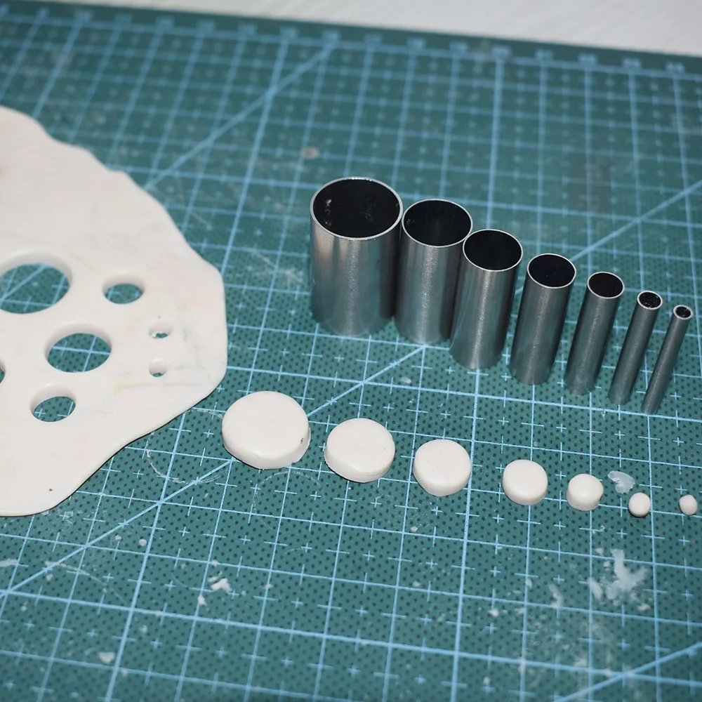 7 шт./компл. инструменты для моделирования керамики 2 мм 15 из нержавеющей стали