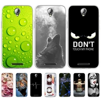 case for lenovo a5000 cases silicon soft cover for lenovo a5 a536 c2 s660 s850 p70 etui cute animal painted tpu cover coque capa