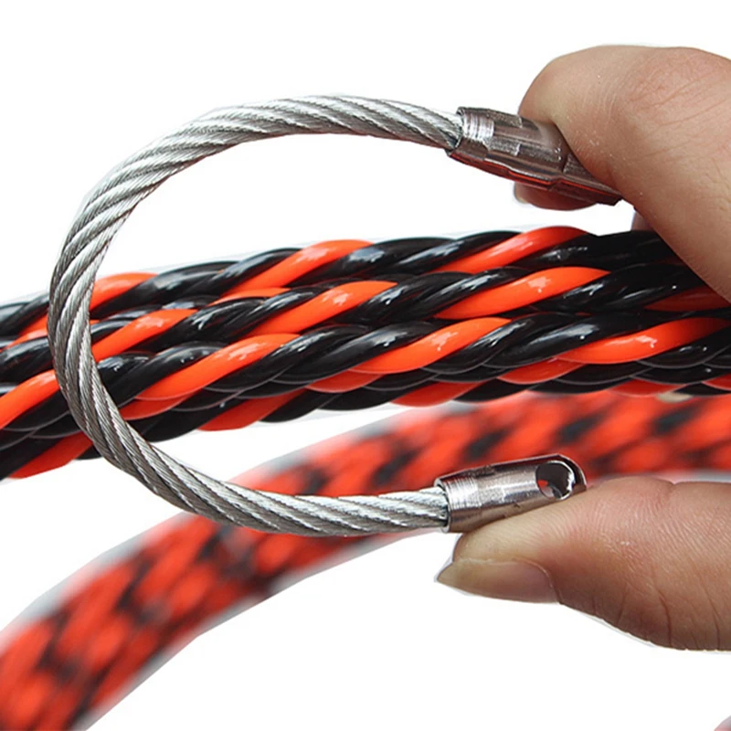 

Electrical Wire Threader 50M Electrician Threading Device Wire Cable Running Puller Lead Construction Tools