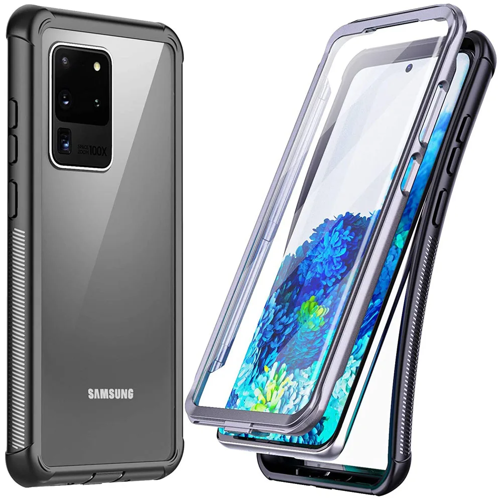 Ударопрочный чехол-бампер для Samsung Note 20 Ультра чехол 360 защитный чехол-накладка