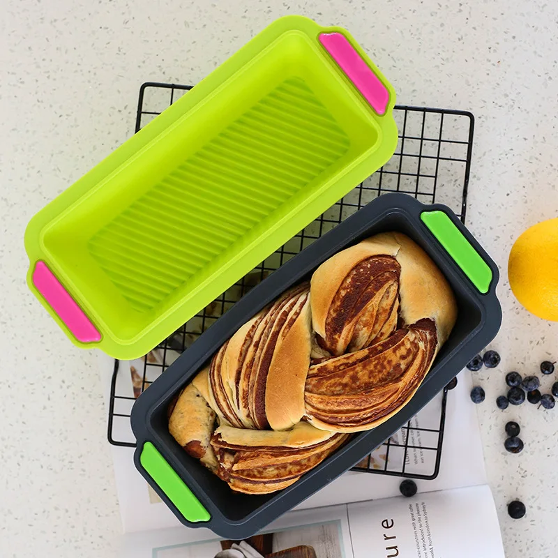 

French bread silicone mold Silicone Bread Pan Cake Mold for Cake Bakeware Tray Silicone Round Pound Cake Mold Household